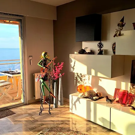 Apartmán Exceptionnel Sea View- Monaco - 2 Joined Toghether - 110 M2